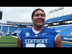 Kentucky Wildcats OL Shiyazh Pete - Media Day
