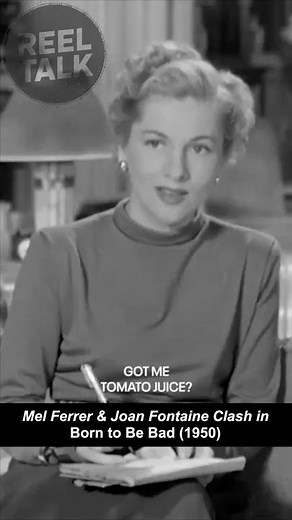Joan Fontaine & Mel Ferrer in BORN TO BE BAD (1950) | Reel Talk 🎞️