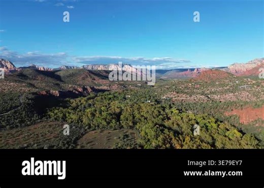 Verde Valley - Cathedral Rock - Sedona, Arizona Stock Video Footage - Alamy