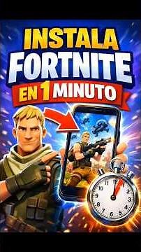 ¿Cómo descargar Fortnite mobile? #fortnite #epicgames #android