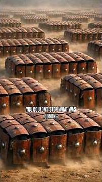 The Truth About the Roman Testudo: How It Actually Worked #romantestudo #ancientrome #historyfacts