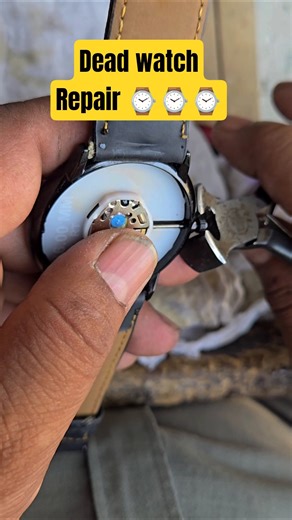 Dead Watch Repair 🔧 | Full Movement Replacement Process | Watch Not Working Fix