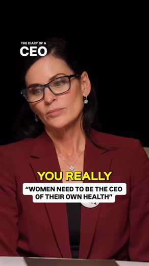 The Diary Of A CEO. | Women need to be the CEOs of their own health 👏 Comment ‘Watch’ and I’ll personally DM you the full conversation. Modern healthcare was... | Instagram