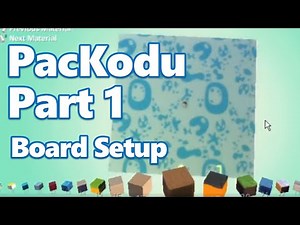 Creating PacKodu - Part 1 - Board Setup