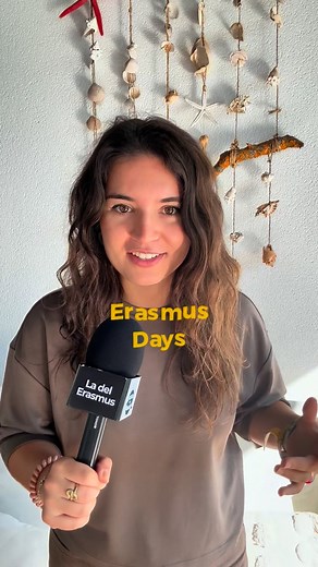 La del Erasmus | Carla on Instagram: "Erasmus Days are starting on Monday! (October 13th) You can participate and organize events all over Europe and discover the great amount of opportunities and experiences we have thanks to Erasmus+ 🥹 I met some of my favourite people during my Erasmus❤️ and I had the time of my life. Although the years go by, Erasmus stays inside! So let's celebrate! 💃🏻💃🏻💃🏻"