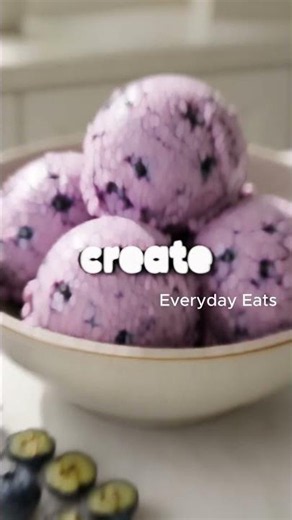 Blueberry Ice Cream #quickrecipes #recipe #lifestyle #healthylifestyle #icecream #healthyfam #food