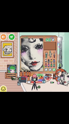Exploring Artistry in Toca Boca World