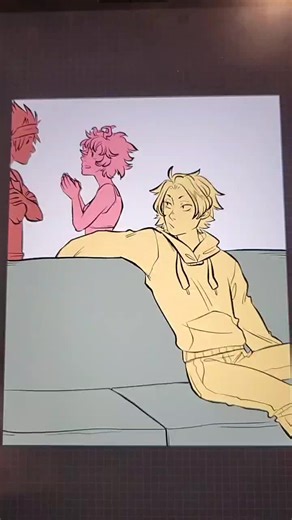 Genius to genius communication #bakusquad #minaashido #denkikaminari #mha #bnha