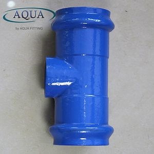 [Hot Item] Double Socket Tee for PVC Pipe with Thread Branch Wras Drinking Water