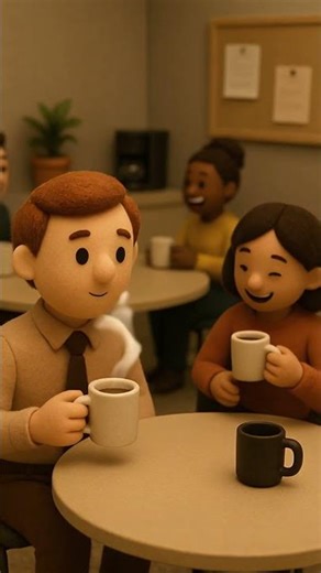 Miniature Office Workers Animation