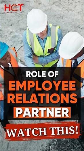 The Role of an Employee Relations Partner