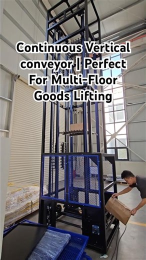 Continuous Vertical Conveyor | Perfect For Multi-Floor Goods Lifting