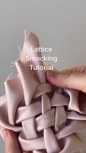 Lattice Smocking Tutorial: Step-by-Step Sewing Guide