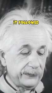 RARE Footage of EINSTEIN Explaining A Key Aspect Of His Theory of Relativity #life #amazing #history #shorts | Historical Insights