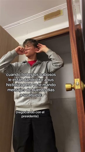 mandas mensaje al abuelo de la chica