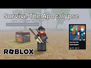 NEW ZOMBIE 99 NIGHTS GAME! SURVIVE THE APOCALYPSE ROBLOX FIRST LOOK
