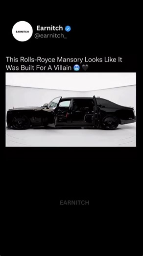 EARNITCH on Instagram: "Few cars command presence like this one. The Rolls-Royce Phantom by Mansory takes quiet luxury and transforms it into something menacingly beautiful. Every inch is reimagined in carbon fiber. The chassis sits wider, lower, and sharper than a standard Phantom, while the interior fuses deep black leather with crimson accents for a dramatic contrast. It’s not just transportation, it’s a statement of dominance on wheels. Love Technology? Follow @earnitch_ 💰 Media: @rocarstv