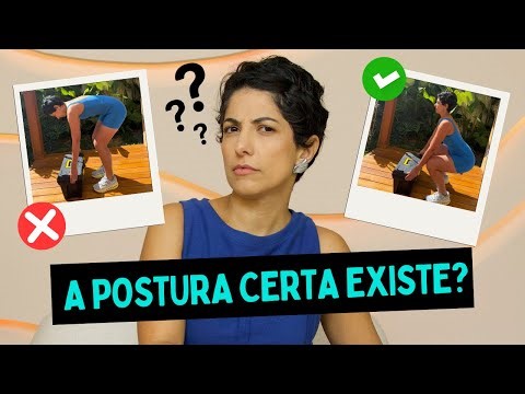 O mito da "postura errada": o real perigo é ficar parado