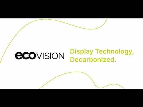 "Introducing ecoVISION™ Display (eVD) – a breakthrough in eco-friendly LCD solution! 🌿✨