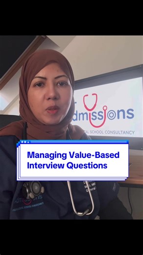 Managing Value-Based Interview Questions in Medical School
