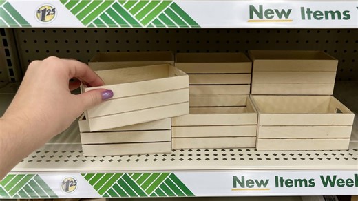The brilliant reason everyone's buying Dollar Store mini crates this fall