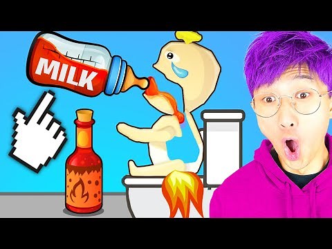 We Played EATING SIMULATOR APP GAME In REAL LIFE!? (NOOB vs PRO vs HACKER!)