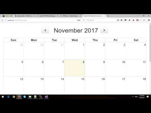 Using FullCalendar in ASP.NET MVC Framework and Entity Framework