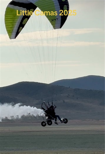 Exploring Little Camas: A Paramotor Adventure