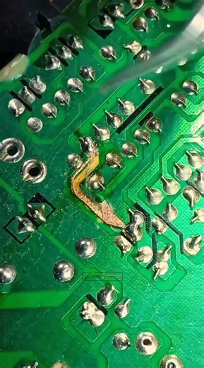repairing the jumpered PCB path repair line pcb tips