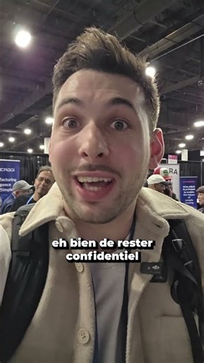 Un masque pour avoir des conversations privées #masque #private #tech #ces #ces2026 #shorts