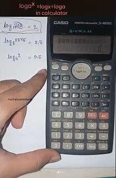 How to do logarithm in scientific calculator? Calculator Hacks