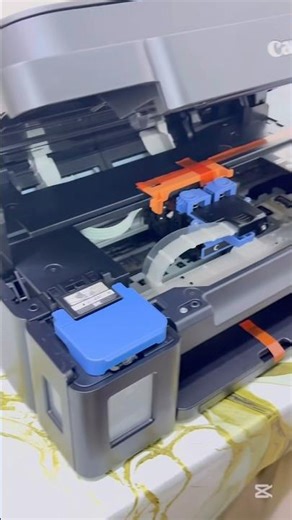 How to do a printer head alignment on canon #viralvideo #canonprinters