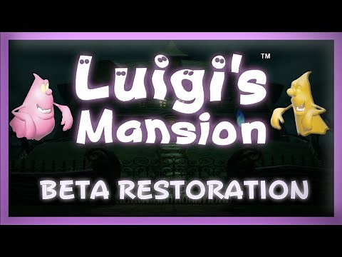 Luigi's Mansion Beta Restoration Trailer