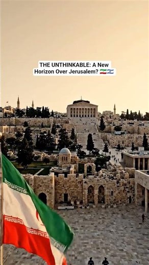 THE UNTHINKABLE: A New Horizon Over Jerusalem? 🇮🇷🇮🇱 #Shorts