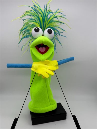 Puppet: Professional Quality, Adult Size, 3 Feather Plumes, 2 Hand Rods - Etsy