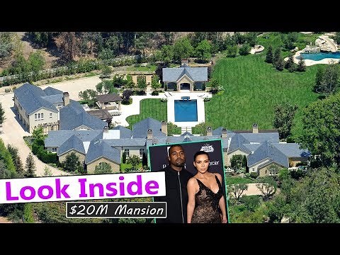 Kim Kardashian's House Tour 2018 | Hidden Hill, California | Inside & Outside
