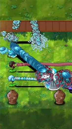 PvZ Fusion 3.7 - 5 Plants Rapid Bullet Vs Random Zombies - P12 - Who will win ?#short #pvzfusion