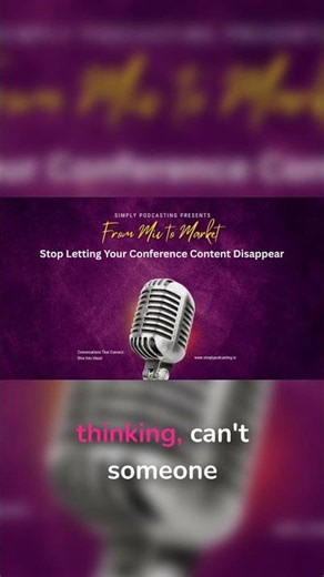 Conference Podcasting: Not Your Average Studio Gig!