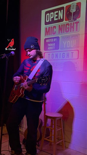 First day on the job as our new Open Mic host and Thomas KILLED IT 👏🏻 Every Thursday is Open Mic, come on down and show us all your amazing talents! #liveatthecardinal #thecardinaltrenton #flocktothecardinal #openmic #livemusic #localtalent #discoverquinte #bayofquintetourism #downtowntrenton #supportsmallbusiness | The Cardinal