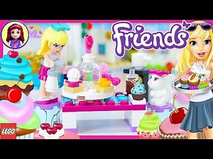Stephanie's Friendship Cakes LEGO Friends Build Review Silly Play Kids Toys