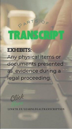 What Does “Exhibit A” Mean? | Legal Transcription Explained Simply