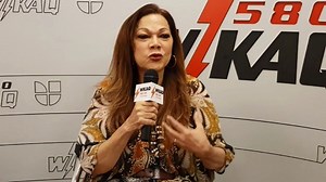 La cantante dominicana radicada en España, Angela Carrasco da detalles en WKAQ 580 de su última conversación con Camilo Sesto y también sobre quien en la actualidad , es su gran orgullo. | WKAQ 580