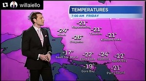 1K views · 16 reactions | Here‘s Weather Will’s “scoop” on the weekend weather! ❄️ Get the lastest on northeastern Ontario weather on our website: https://northernontario.ctvnews.ca/mobile/weather | CTV Northern Ontario | Facebook