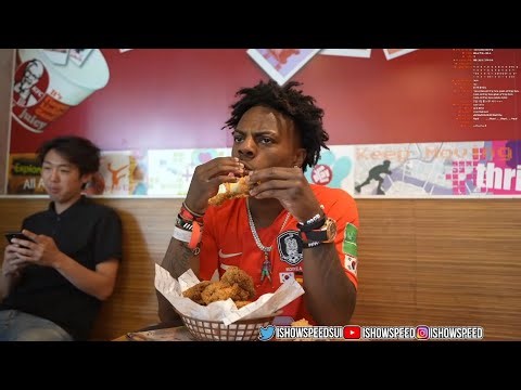 iShowSpeed Tries KFC From South Korea 😂