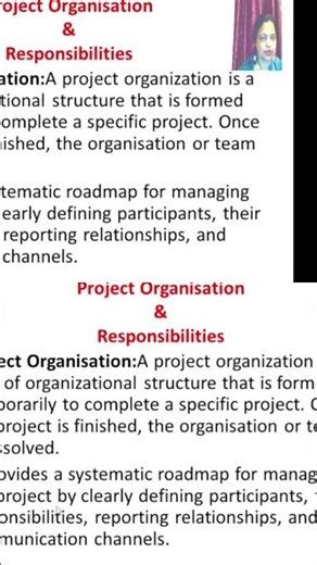 What is Project Organisation and It's Responsibilities?