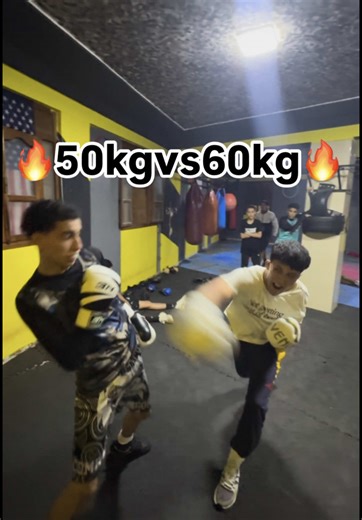 Sparring Match: 50kg vs 60kg Boxing Showdown