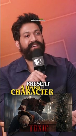 Yash❤️‍🔥 Reveals TOXIC Movie Secrets? | Rocking Star Yash Toxic Interview