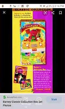 Barney's Adventure Bus Trailer Reversed