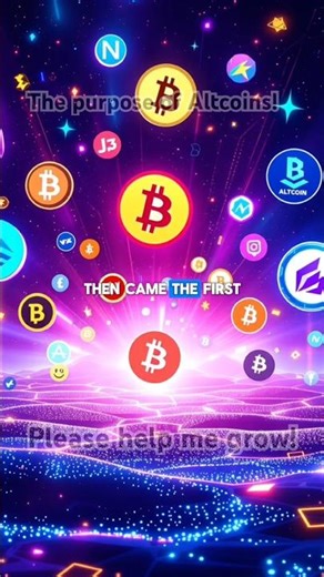 PURPOSE OF ALTCOINS EXPLAINED #bitcoin #digitalassets #crypto #shorts #viral