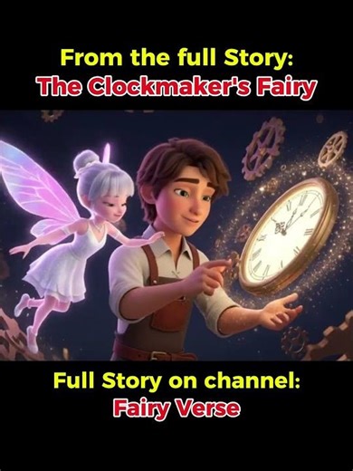 Full story: "The Clockmaker's Fairy" #bachonkikahaniyan #cartoon #fairytalesstory